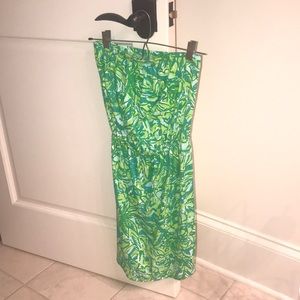 Lilly Pulitzer Strapless Dress